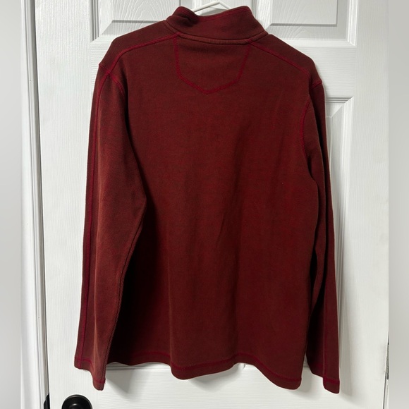 Eddie Bauer Quarter-Zip - Red - Picture 3 of 3